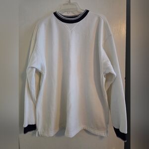 NWOT 90s! Diport USA White Sweatshirt